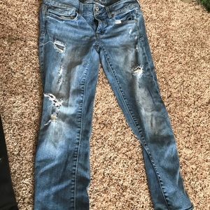 AE crop jeans